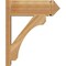 Ekena Millwork Legacy Arts & Crafts Rough Sawn Outlooker, Western Red Cedar, 8"W x 22"D x 26"H OUT08X22X26LEC03RWR - alternate 4